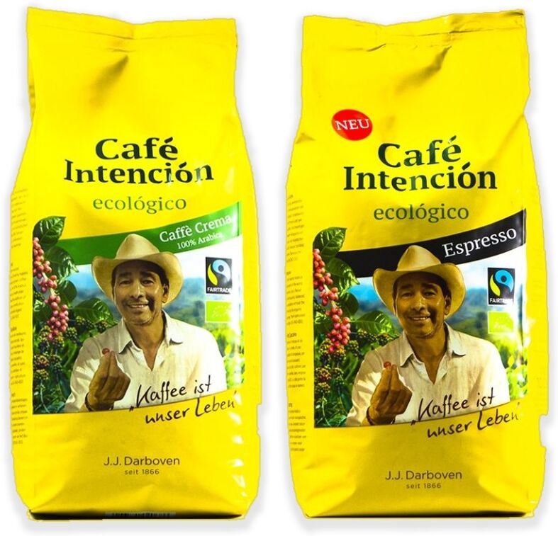 Café Intención koffiebonen proefpakket 2 x 1 kilo