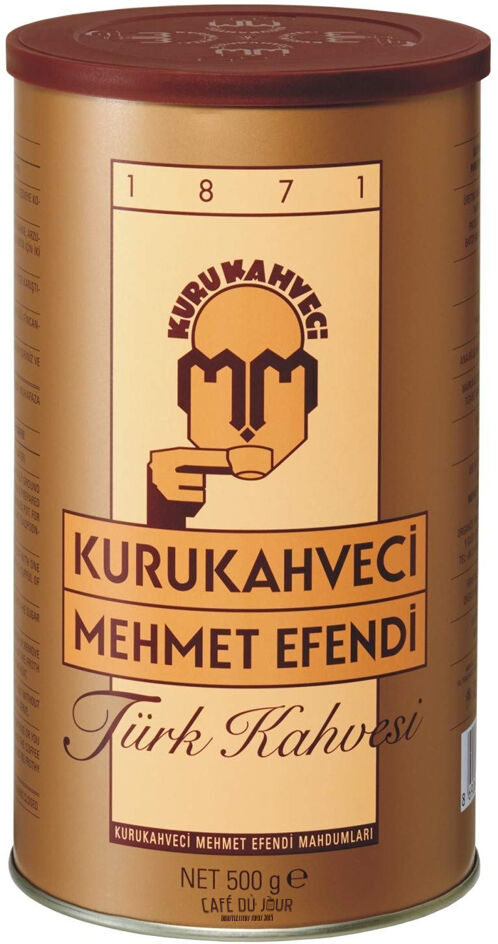 Kurukahveci Mehmet Efendi Turkse koffie Kurukahveci Mehmet Efendi 500 gram gemalen koffie