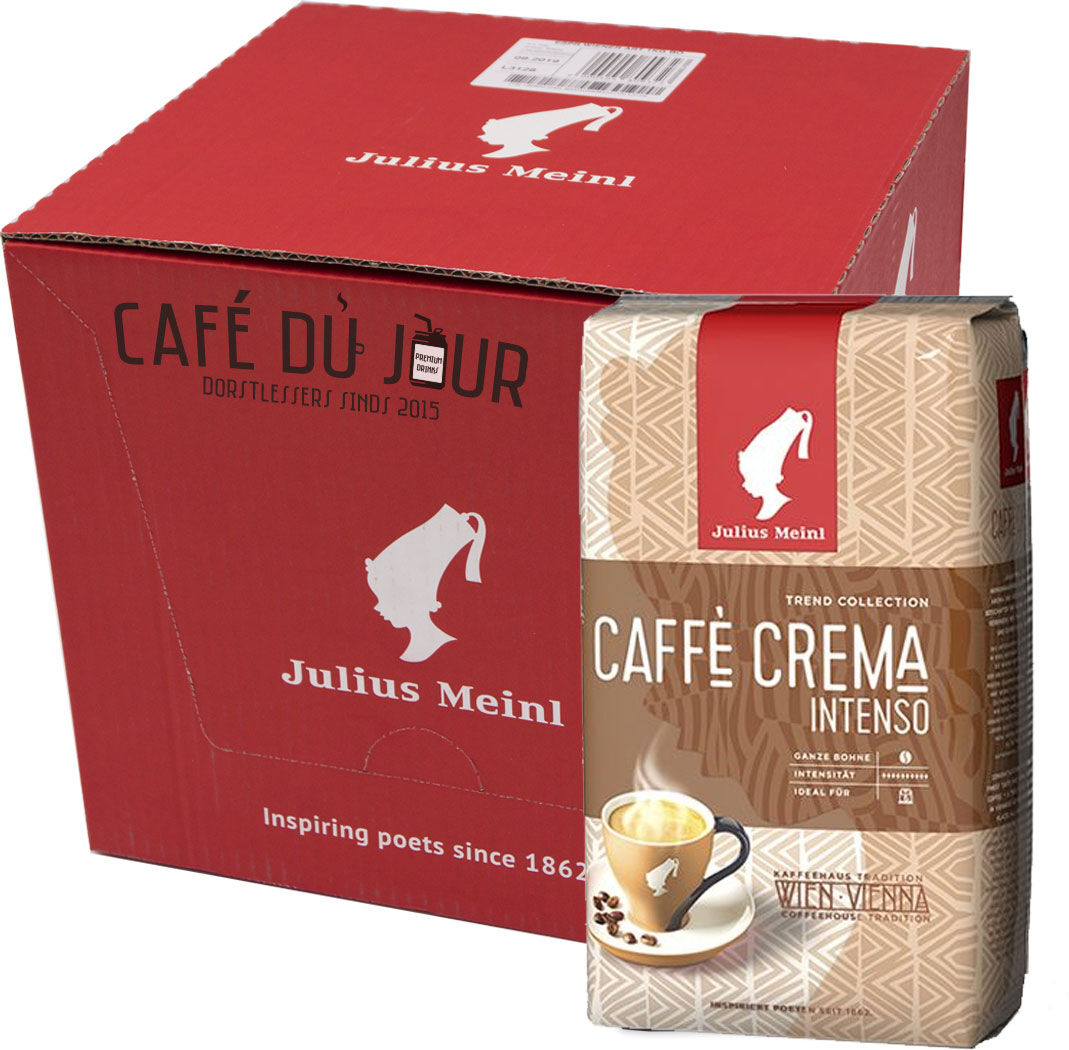 Julius Meinl Trend Collection Caffè Crema Intenso - koffiebonen - 6  kilo