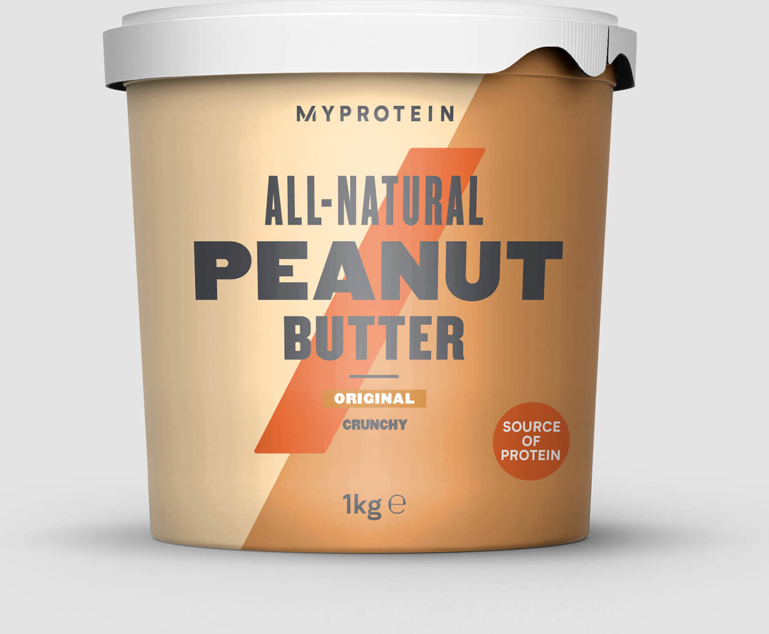 Myprotein Natuurlijke Peanut Butter - 1kg - Original - Crunchy