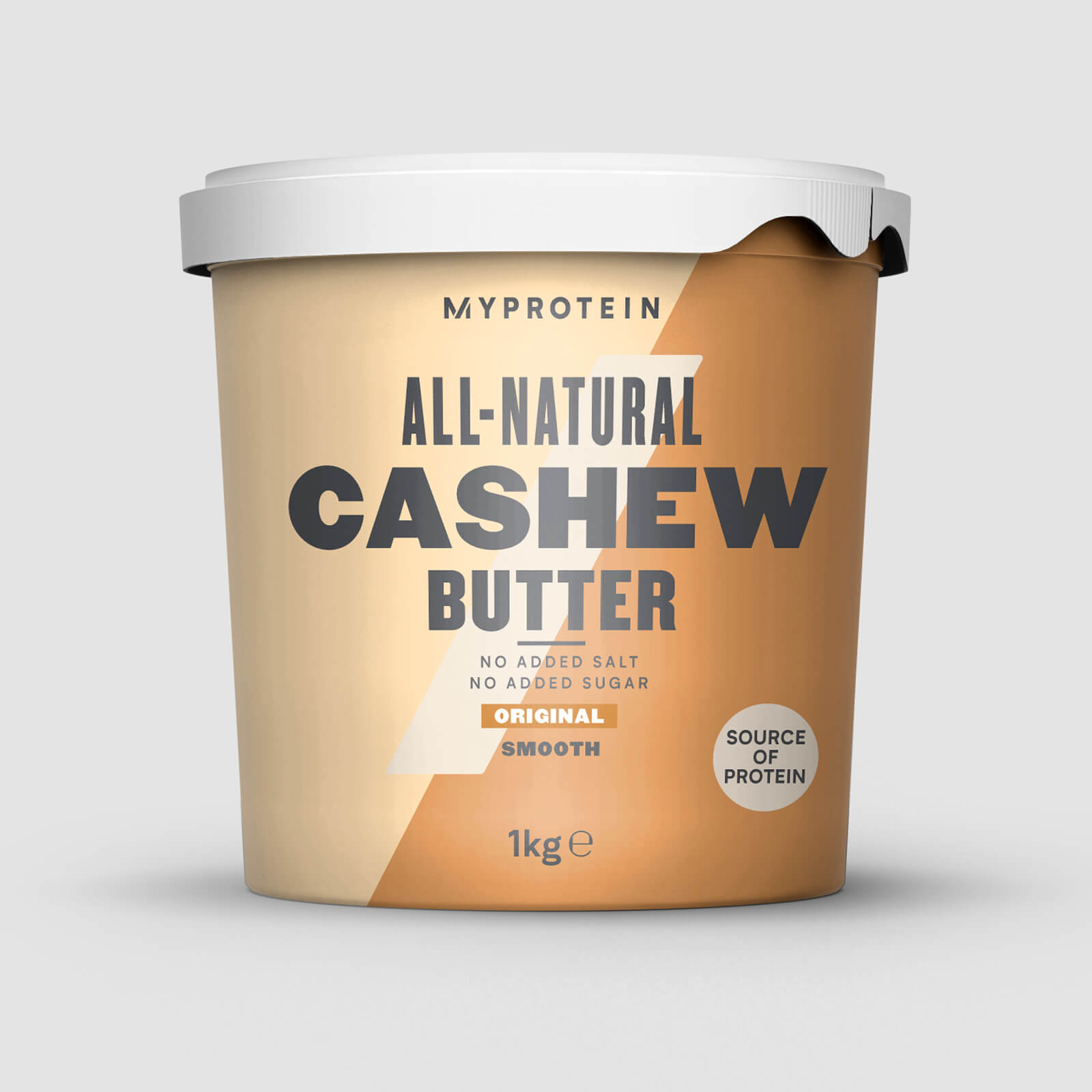 Myprotein Natuurlijke Cashew Boter - 1kg - Original - Smooth