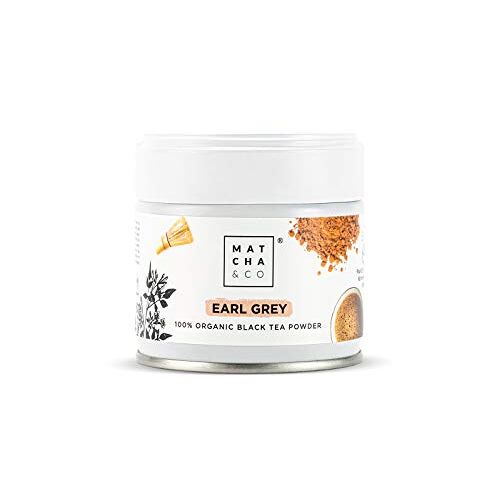 Matcha & CO Voedingssupplement  Earl Grey Black Tea Powder