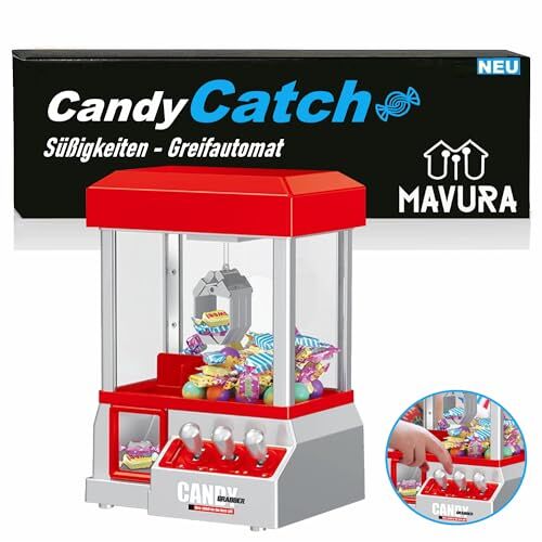 MAVURA CandyCatch Snoepautomaat Candy Grabber Mini, snoepautomaat, speelautomaat