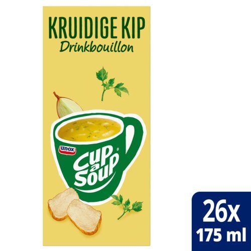 Cup-a-soup unox heldere bouillon kruidige kip 175ml