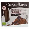 Pain Des Fleurs Krokante bio crackers met cacao bio