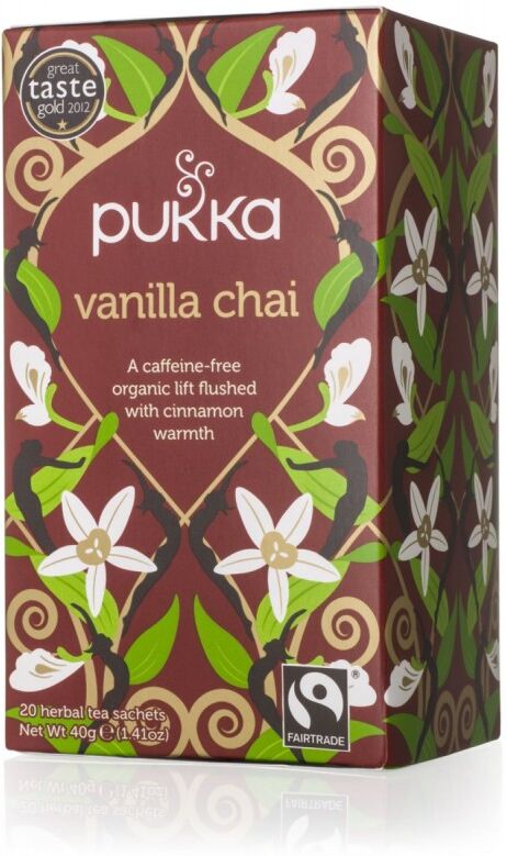 Pukka Vanilla Chai 20 sachets Thee