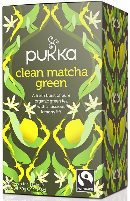 Pukka Clean Matcha Green 20 sachets Thee