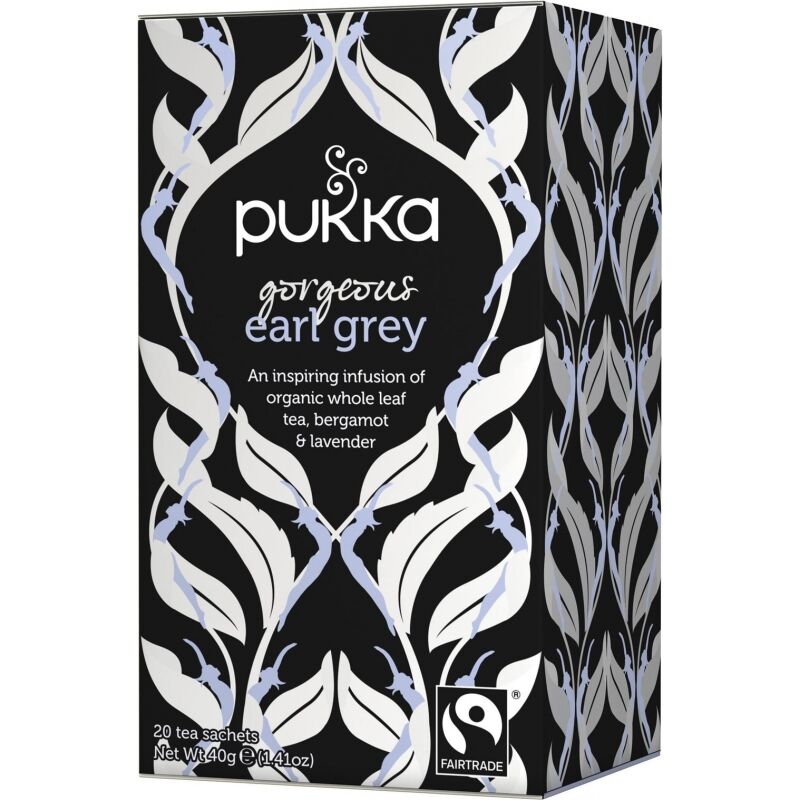 Pukka Gorgeous Earl Grey Tea Eco 20 sachets Thee