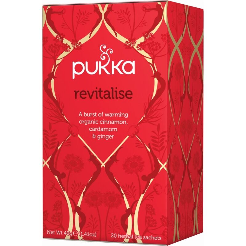 Pukka Revitalise Tea Eco 20 sachets Thee