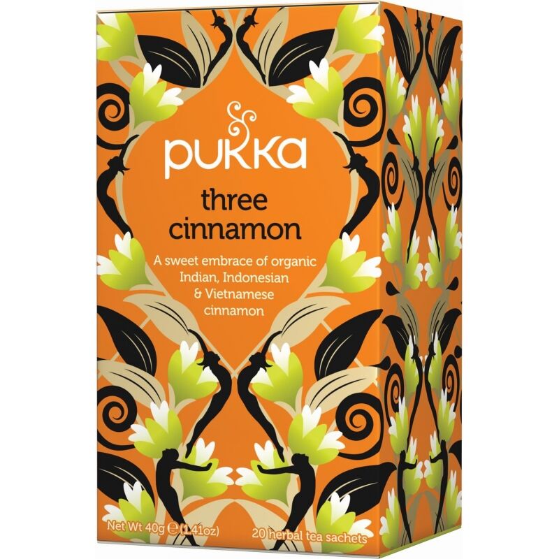 Pukka Three Cinnamon Tea Eco 20 sachets Thee