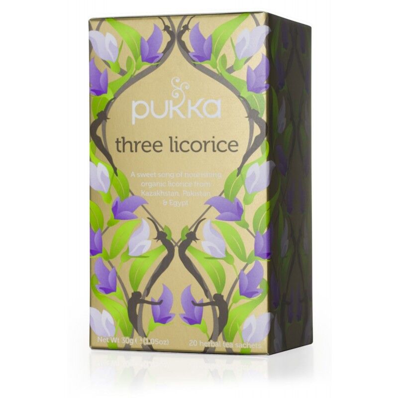 Pukka Three Licorice Tea Eco 20 sachets Thee