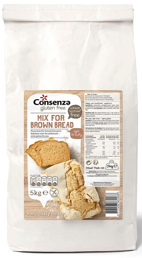 Consenza Bakmix voor Bruinbrood