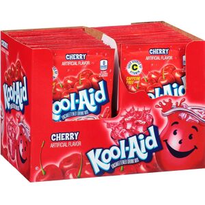 Godteri Kool Aid Cherry Eske med 48stk