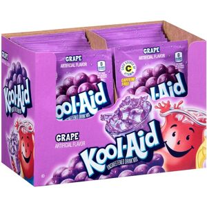 Godteri *Kool Aid Grape Eske med 48stk