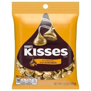 Godteri *Hersheys Kisses Almonds 150g