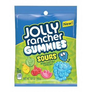 *Jolly Rancher Gummies Sours 141g Gummigodteri med sure smaker