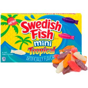 Godteri *Swedish Fish Mini Tropical - 99g