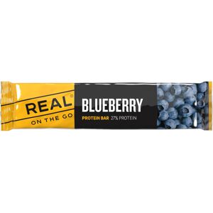 Real On The Go Protein Bar Blueberry & Blackberry Sort/Gul 1