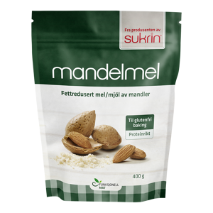 Sukrin Mandelmel - 400 g