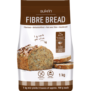 Sukrin Brødmiks Glutenfri Brød - 1 Kg