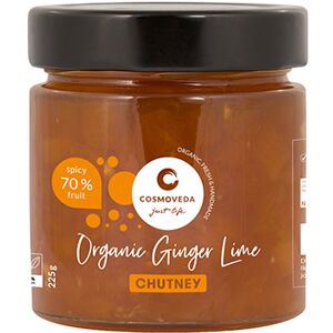 Cosmoveda Ingefær Lime Chutney Ø - 225 g