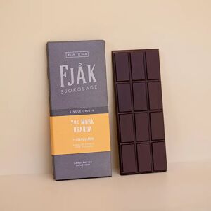 Kaffebox Fjåk Sjokolade - 70% dark Uganda Bean to Bar Chocolate