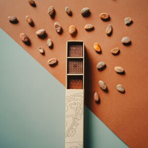 Kaffebox Origines Chocolate Makers 70% Organic Tasting Box 7 Different Origins