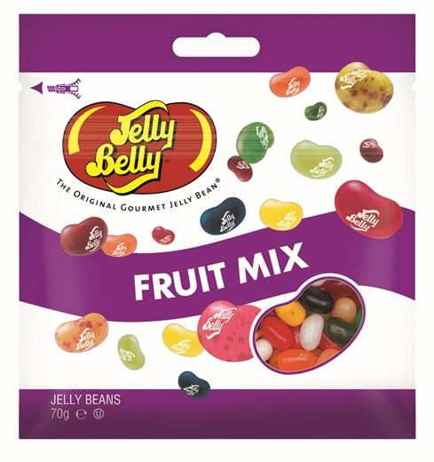 Jelly Belly Fruit Mix Gelebønner 70g Gelebønner med herlig fruktsmak