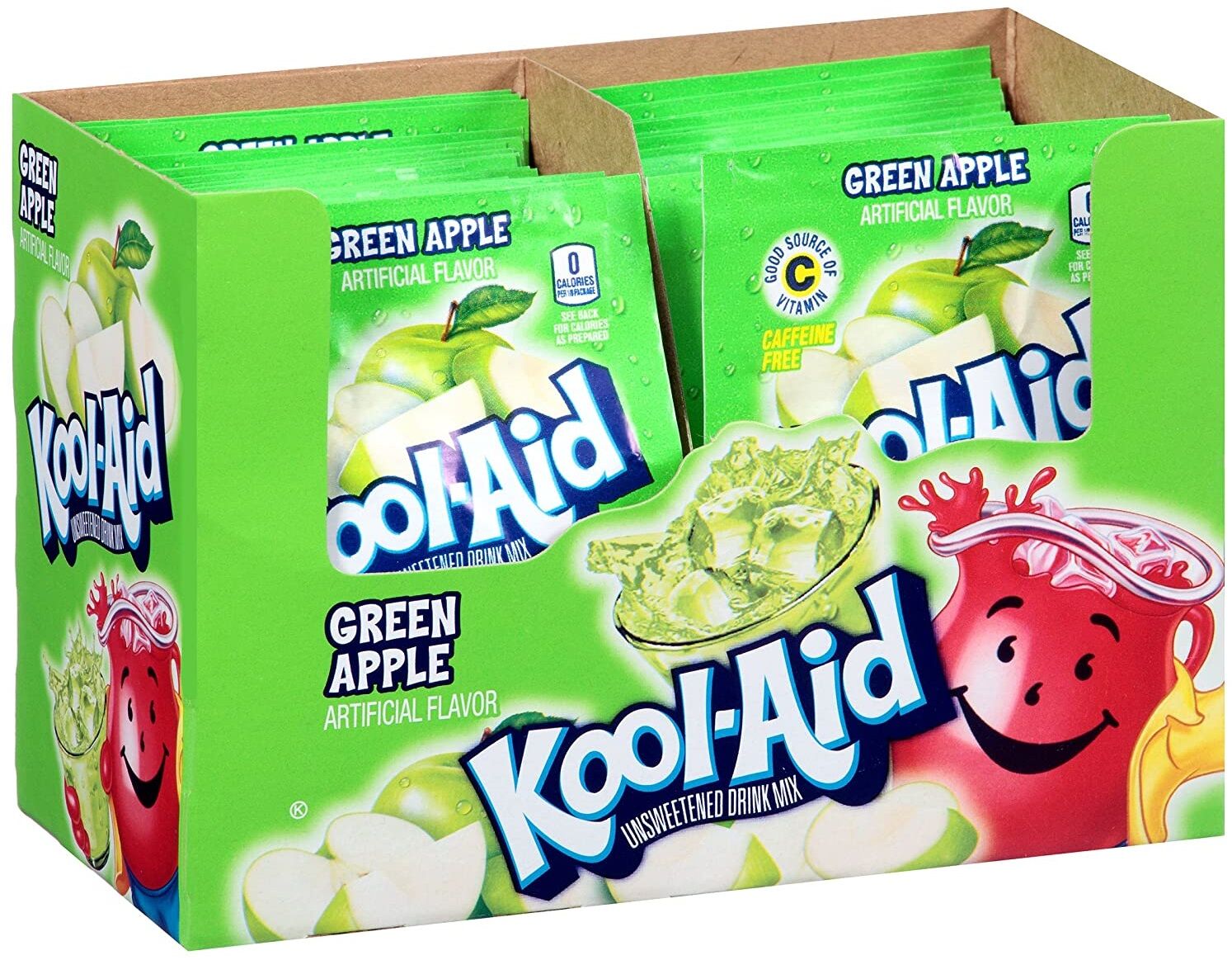 Kool Aid Green Apple Eske med 48stk