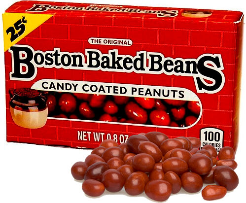 Boston Baked Beans Peanuts - 23g Candy Coated Peanuts