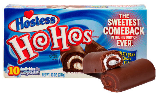 Hostess Ho Hos - 10 stk Den amerikanske klassikeren!