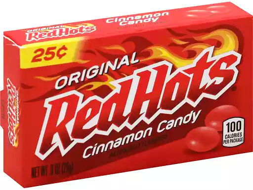 Red Hots Kanelsmak Pastiller 25 g Original Red Hots