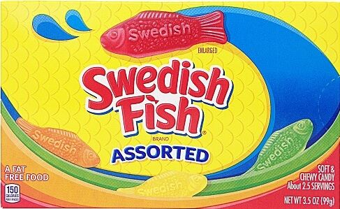 Swedish Fish Assorted - 99g