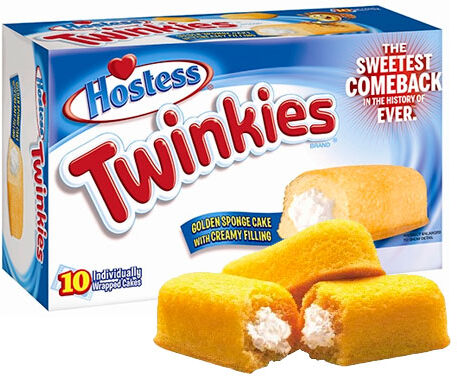 Hostess Twinkies Original 10 stk i Eske Endelig i Norge!