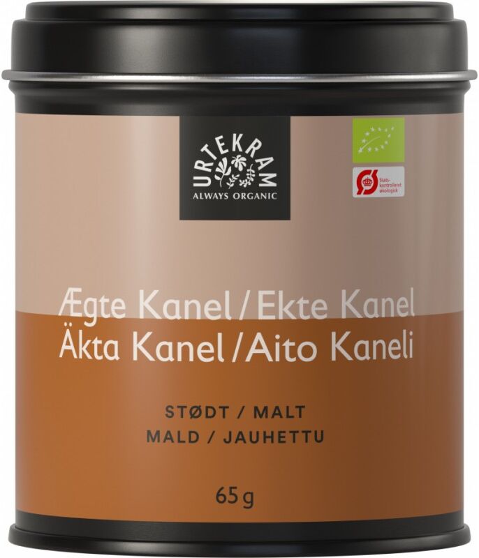 Urtekram Ekte Kanel Øko 65 g Krydder