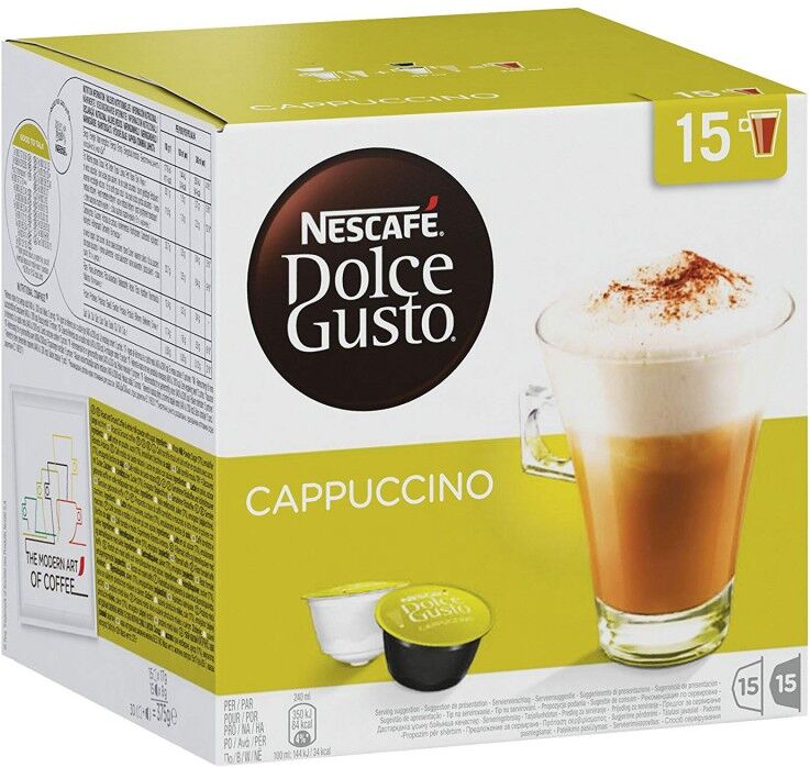 Nescafe Dolce Gusto Cappuccino Big Pack 30 stk Kaffekapsler