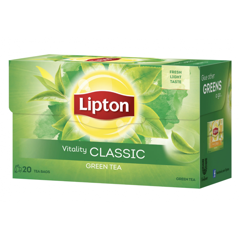 Lipton Green Tea Classic 20 stk Te
