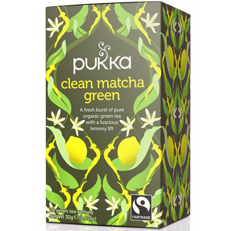 Pukka Clean Matcha Green 20 sachets Te