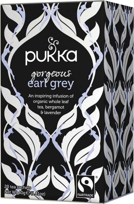 Pukka Gorgeous Earl Grey Tea Øko 20 sachets Te