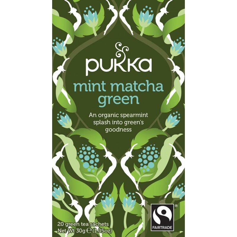 Pukka Mint Matcha Green Tea Eco 20 sachets Te