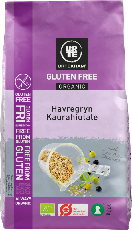 Urtekram Glutenfri Havregryn Eco 700 g Frokost