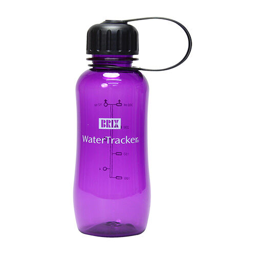BRIX WaterTracker 0,3 L Purple BPA-fri drikkeflaske af Tritan - 1 stk