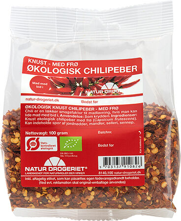 Natur Drogeriet Natur-Drogeriet Chili Knust M. Frø Ø - 100 g