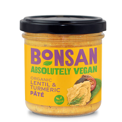 Bonsan Paté Linse/gurkemeie Ø - 140 g