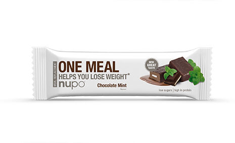 Nupo Meal Replacement Bar Sjokolade Mint - 60 g