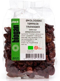 Biogan Økologiske Tranebær - 150 g