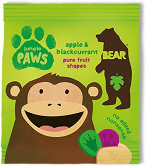 Bear Jungle Paws Æble & Solbær Bear - 1 stk