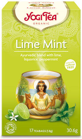 Yogi Tea Lime Mint Økologisk Te - 17 Poser