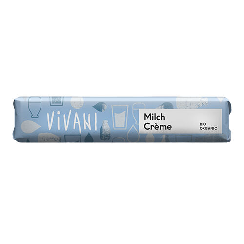 Vivani Mælke Creme Bar Ø - 40 g