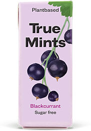 True Gum Pastiller Blackcurrant True Mints - 1 stk